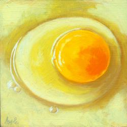 Egg on a Plate