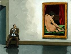 In The Moment - man with nude
