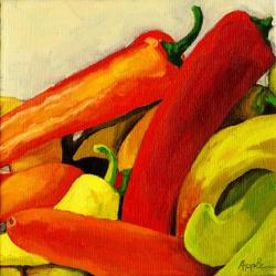 Hot Peppers - still life